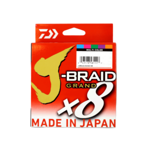 Daiwa - J-Braid X8 - (40 lb - 330Y) Multicolor [JB8U40-300MU (JAPAN)] -  $35.99 CAD : PECHE SUD, Saltwater fishing tackles, jigging lures, reels,  rods