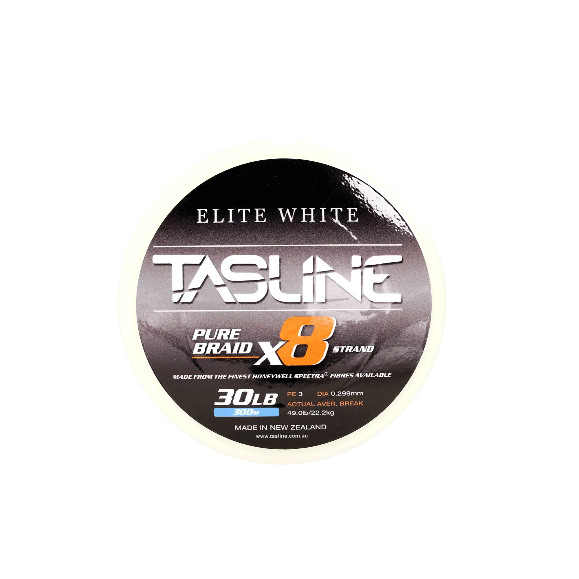 Tasline Elite White Pure Spectra PE 8-Strand Braided High Power Fishing  Line 30lb 600m Spool : : Sports & Outdoors