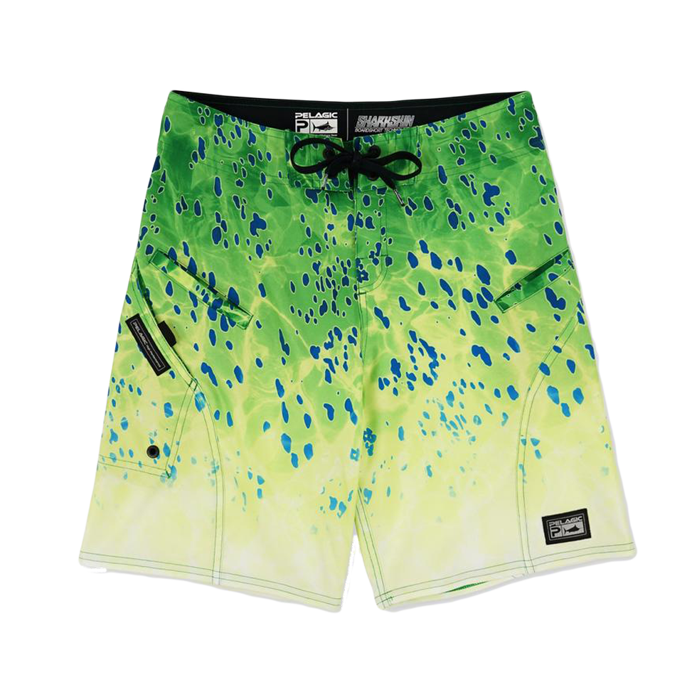 Pelagic Sharkskin Dorado Shorts Green – Sea Fishing Tackle Webshop