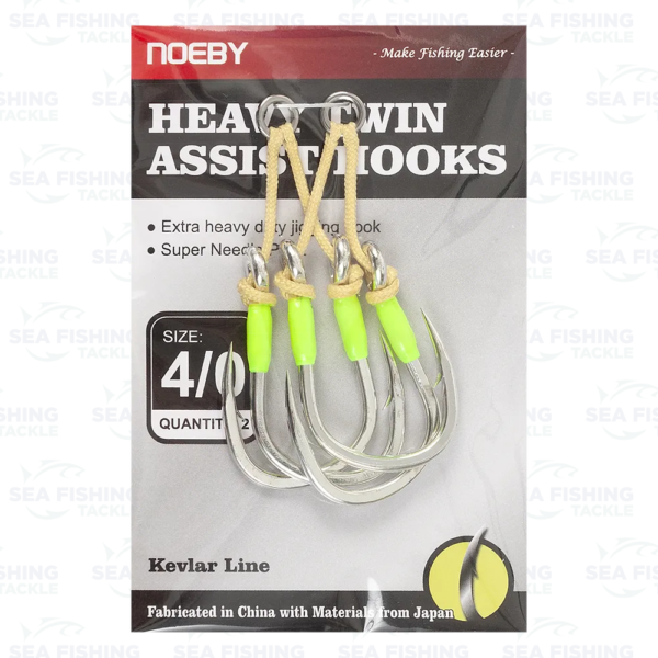 Noeby Extra Heavy Duty Double Jigging Hook - Image 3