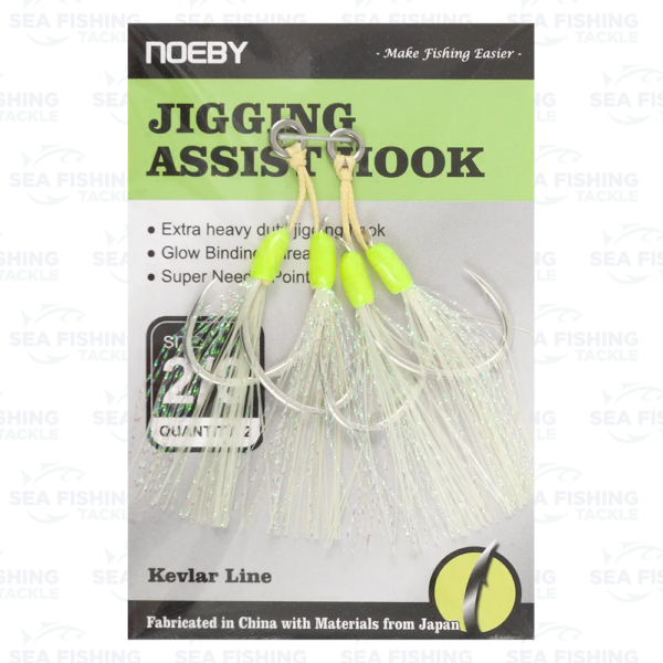 Noeby Jigging Assist Hook - Double Flash - Image 4